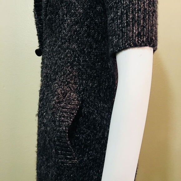 RIPCURL Sweater Sz XS Short Sleeve Gray Cardigan - Picture 4 of 8